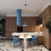 Suspensions Acier Bleu E27 1 BILO
