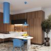 Suspensions Acier Bleu E27 1 BILO