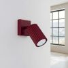 Appliques murales Aluminium Bourgogne GU10 1 Karbon