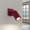 Appliques murales Aluminium Bourgogne GU10 1 Karbon