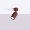 Plafonniers Aluminium Bourgogne GU10 1 Karbon