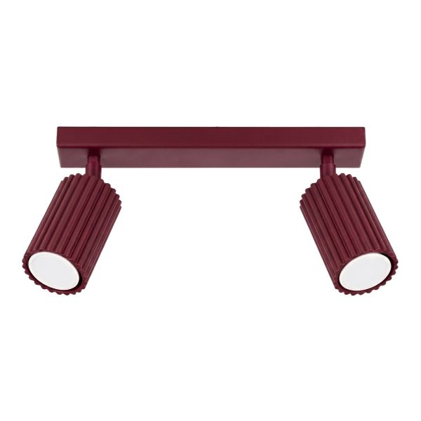 Plafonniers Aluminium Bourgogne GU10 1 Karbon