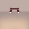 Plafonniers Aluminium Bourgogne GU10 1 Karbon