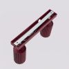 Plafonniers Aluminium Bourgogne GU10 1 Karbon