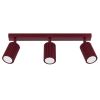 Plafonniers Aluminium Bourgogne GU10 3 Karbon