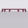 Plafonniers Aluminium Bourgogne GU10 6 Karbon