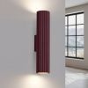 Appliques murales Aluminium Bourgogne GU10 2 Karbon