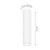 Appliques murales Aluminium Bourgogne GU10 2 Karbon