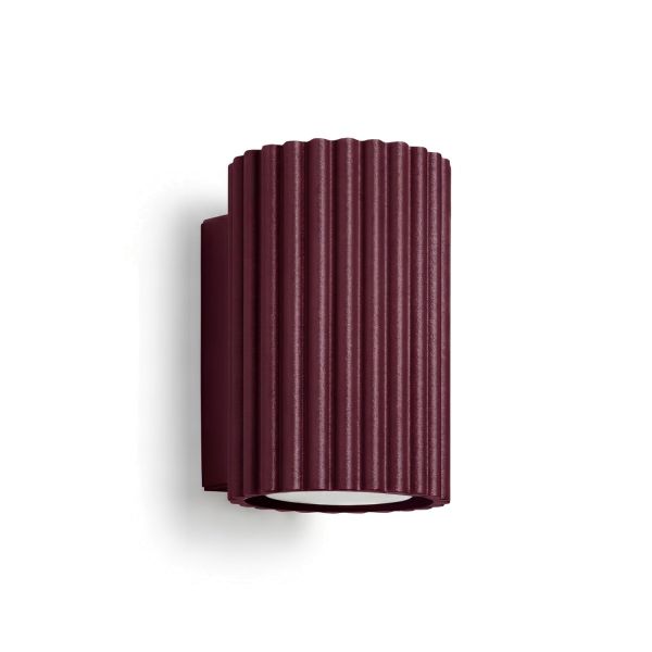 Appliques murales Aluminium Bourgogne GU10 1 Karbon
