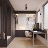 Appliques murales Aluminium Bourgogne GU10 1 Karbon