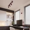 Appliques murales Aluminium Bourgogne GU10 1 Karbon