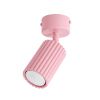 Plafonniers Aluminium Rose GU10 1 Karbon