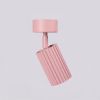Plafonniers Aluminium Rose GU10 1 Karbon