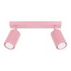 Plafonniers Aluminium Rose GU10 1 Karbon