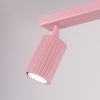 Plafonniers Aluminium Rose GU10 1 Karbon