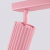 Plafonniers Aluminium Rose GU10 1 Karbon