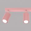 Plafonniers Aluminium Rose GU10 3 Karbon