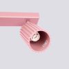 Plafonniers Aluminium Rose GU10 6 Karbon