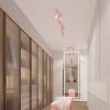 Plafonniers Aluminium Rose GU10 6 Karbon
