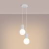 Suspensions Aluminium Blanc G9 2 Halo