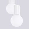 Suspensions Aluminium Blanc G9 2 Halo