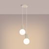 Suspensions Aluminium Beige G9 2 Halo