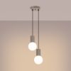 Suspensions Aluminium Taupe G9 2 Halo