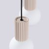 Suspensions Aluminium Taupe G9 2 Halo