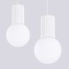 Suspensions Aluminium Blanc G9 2 Halo