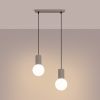 Suspensions Aluminium Taupe G9 2 Halo