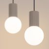 Suspensions Aluminium Taupe G9 2 Halo