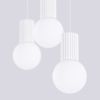Suspensions Aluminium Blanc G9 3 Halo