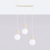 Suspensions Aluminium Beige G9 3 Halo