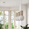 Suspensions Aluminium Beige G9 3 Halo