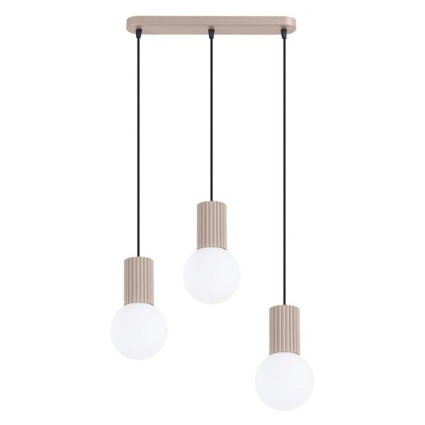 Suspensions Aluminium Taupe G9 3 Halo
