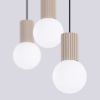 Suspensions Aluminium Taupe G9 3 Halo