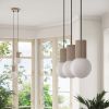 Suspensions Aluminium Taupe G9 3 Halo