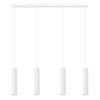 Suspensions Aluminium Blanc GU10 4 Karbon
