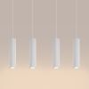 Suspensions Aluminium Blanc GU10 4 Karbon