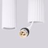 Suspensions Aluminium Blanc GU10 4 Karbon