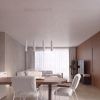 Suspensions Aluminium Blanc GU10 4 Karbon