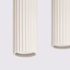 Suspensions Aluminium Beige GU10 4 Karbon