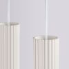 Suspensions Aluminium Beige GU10 4 Karbon