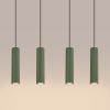 Suspensions Aluminium Vert Olive GU10 4 Karbon