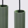 Suspensions Aluminium Vert Olive GU10 4 Karbon