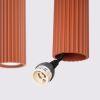 Suspensions Aluminium Ocre Rouge GU10 4 Karbon