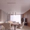 Suspensions Aluminium Taupe GU10 4 Karbon