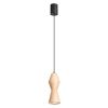 Suspensions Bois Naturel GU10 1 Kubbe