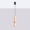 Suspensions Bois Naturel GU10 1 Kubbe