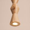 Suspensions Bois Naturel GU10 1 Kubbe